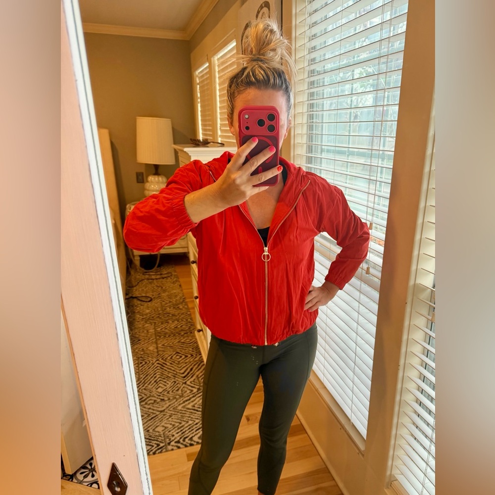 Forever 21 red light jacket! Size small! - Picture 2 of 4
